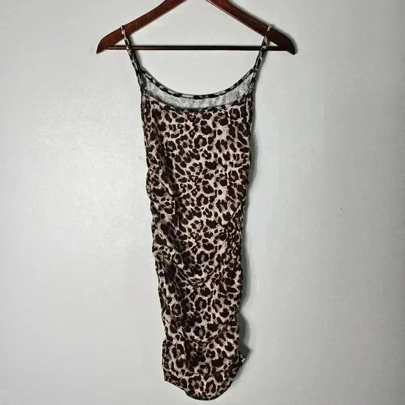 Shein Cheetah Mini Dress  Size Small - Picture 2 of 3